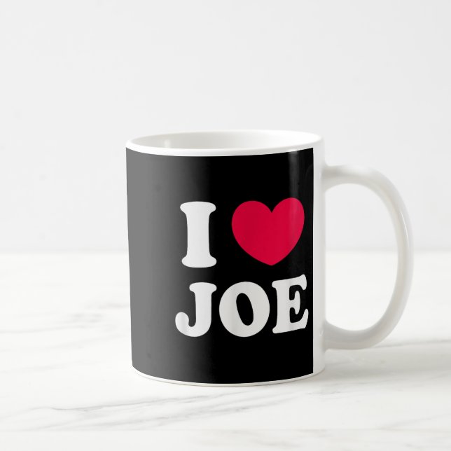 I Liebe Joe Kaffeetasse (Rechts)
