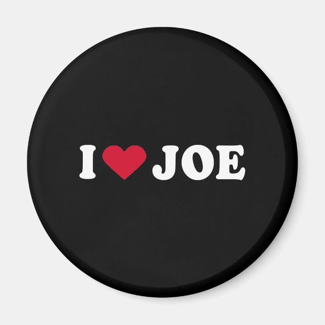 I LIEBE JOE MAGNET (Vorne)