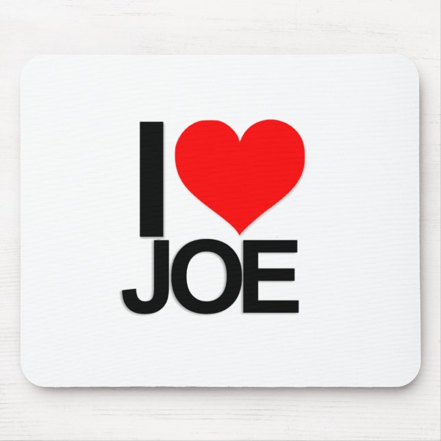 I Liebe Joe Mousepad (Vorne)