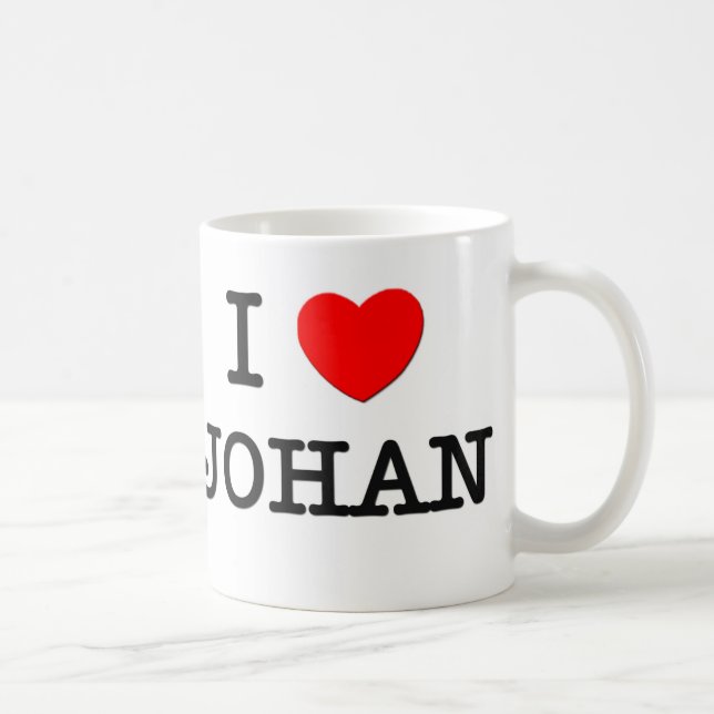 I Liebe Johan Kaffeetasse (Rechts)