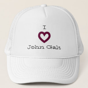 I Liebe John Galt Truckerkappe