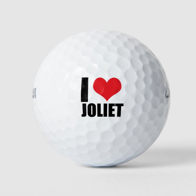 I Liebe Joliet Golfball (Vorderseite)