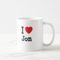 I Liebe Jon-Herz-T - Shirt
