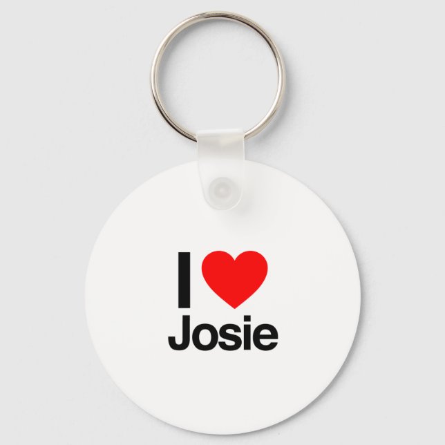 i Liebe josie Schlüsselanhänger (Vorderseite)