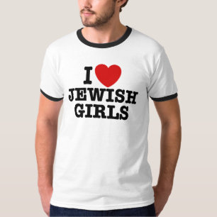 I Liebe Jüdische Mädchen T-Shirt