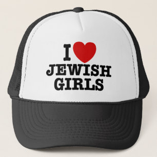I Liebe Jüdische Mädchen Truckerkappe