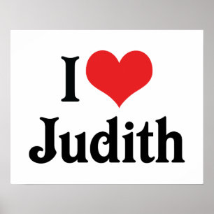 I Liebe Judith Poster
