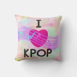 I Liebe K-Pop Kissen