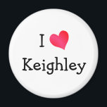 I Liebe Kachley Magnet<br><div class="desc">I Liebe Kachley Herzdesign. Niedliche Geburtstag Geschenkideen.</div>