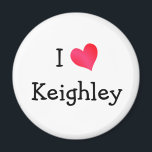 I Liebe Kachley Magnet<br><div class="desc">I Liebe Kachley Herzdesign. Niedliche Geburtstag Geschenkideen.</div>