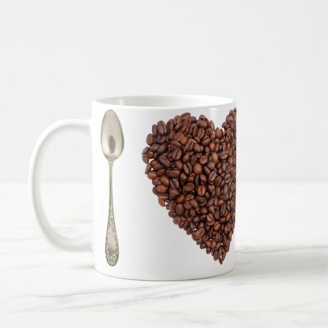 I Liebe Kaffee 01 Kaffeetasse (Links)