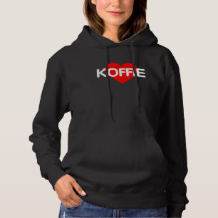 I Liebe Kaffee - Café Rumänien Hoodie