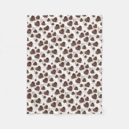 I Liebe-Kaffee!! Fleecedecke