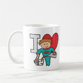 I Liebe Kaffee Kaffeetasse