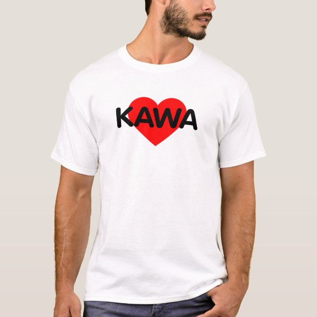 I Liebe Kaffee - Kawa Polen T-Shirt (Vorderseite)