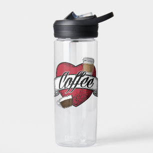 I Liebe Kaffee Trinkflasche
