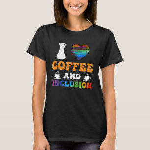 I Liebe Kaffee- und Integrationshindernis Solidari T-Shirt
