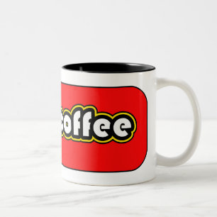 I Liebe Kaffee Zweifarbige Tasse