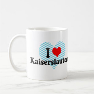 I Liebe Kaiserslautern, Deutschland Kaffeetasse