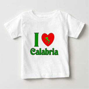 I Liebe Kalabrien Italien Baby T-shirt