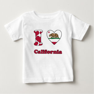 I Liebe Kalifornien Baby T-shirt
