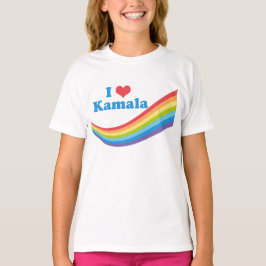 I Liebe Kamala Kids T-Shirt
