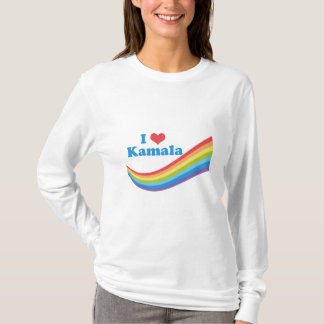 I Liebe Kamala Rainbow Niedliche Wahlen Long Sleev T-Shirt