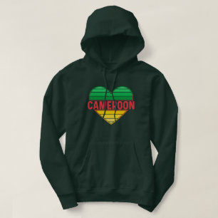 I. Liebe Kamerun, Kamerunisches Herz Hoodie