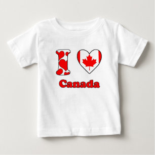 I Liebe Kanada Baby T-shirt