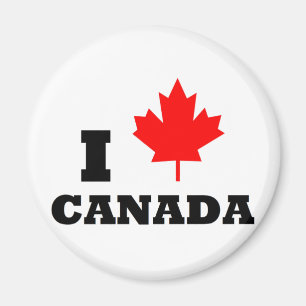 I Liebe Kanada Magnet