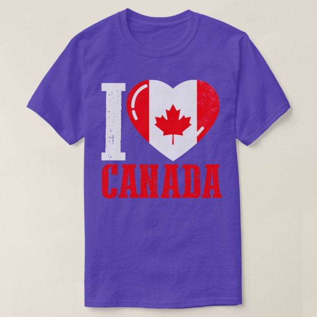 I Liebe Kanada T-Shirt (Design vorne)