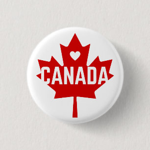 I Liebe Kanadas Button