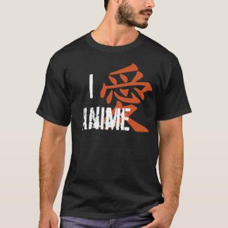I Liebe (Kanji) Anime T-Shirt
