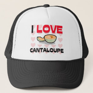 I Liebe-Kantalupe Truckerkappe