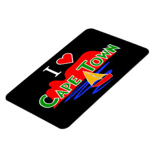 I Liebe Kapstadt Tischberg große Flexi Magnet