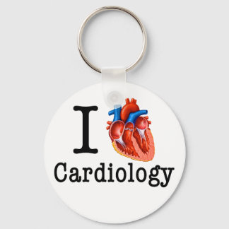 I Liebe Kardiologie Schlüsselanhänger