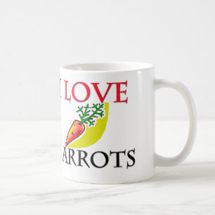 I Liebe-Karotten Kaffeetasse