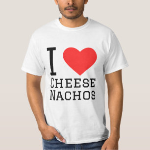 I Liebe Käse nachos T-Shirt