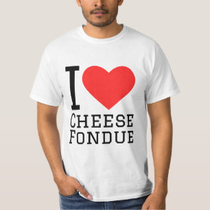 I Liebe Käsefondue T-Shirt