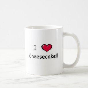I Liebe-Käsekuchen Kaffeetasse
