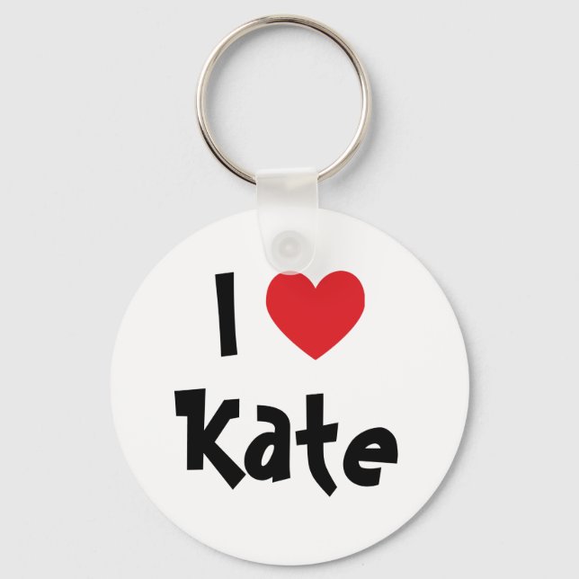 I Liebe Kate Schlüsselanhänger (Vorderseite)