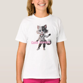 I Liebe Katze T-Shirt