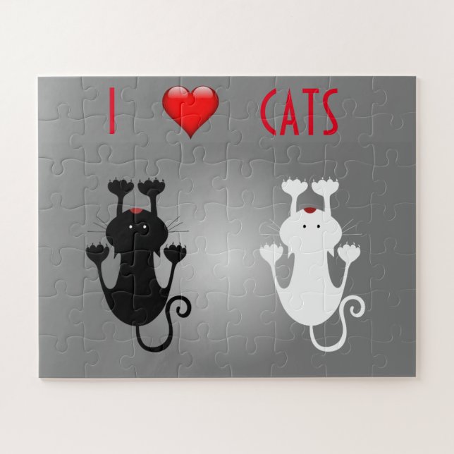 I Liebe Katzen (Horizontal)