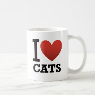 I Liebe-Katzen Kaffeetasse