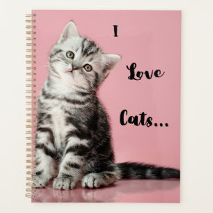 I Liebe Katzen Kalenderplaner Planer