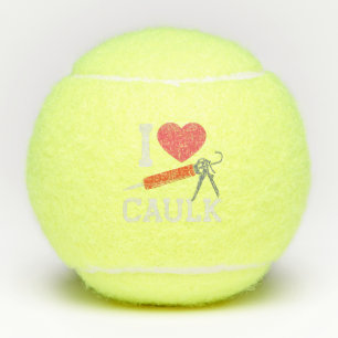 I Liebe Kaulquerung Bauarbeiter-Tasche Tennisbälle