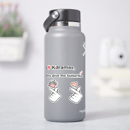 I Liebe Kdramas (3 Aufkleber-Set) Aufkleber