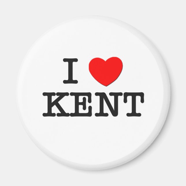 I Liebe Kent Magnet (Vorne)