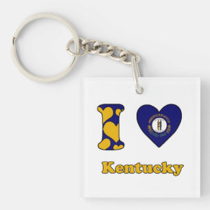 I Liebe Kentucky Schlüsselanhänger