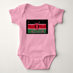 I Liebe Kenya Hakuna Matata Kinder T-Shirts